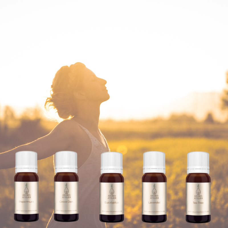 Etherische olie setje luchtwegen – Breathe Ease 3 oliën 10ml