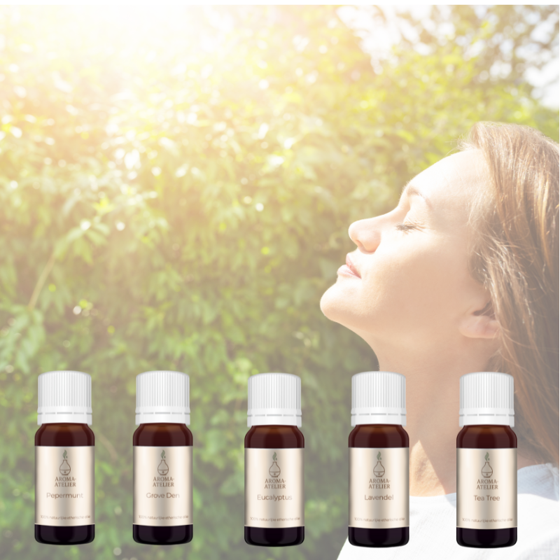 Etherische olie setje luchtwegen – Breathe Ease 3 oliën 10ml
