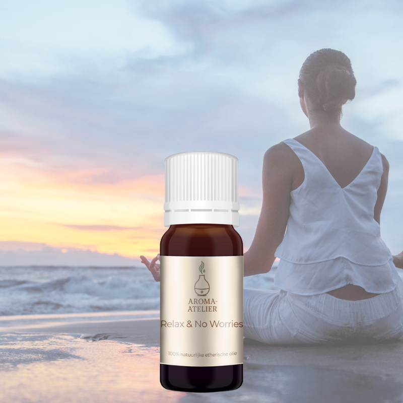 Relax & No Worries - 10 Ml - 100% Natuurzuivere Etherische Olie