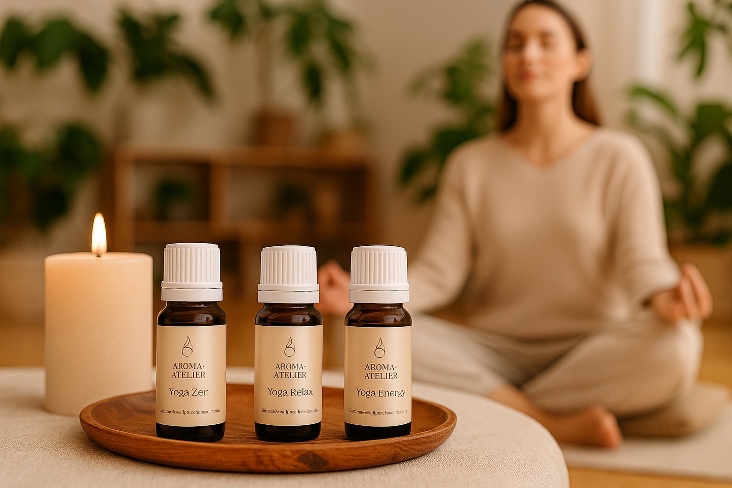 Yoga en Meditatie Bundel Set 3 oliën 10ml