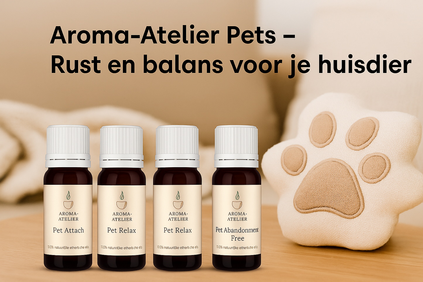 trouwe viervoeter bundel 4 oliën 10ml