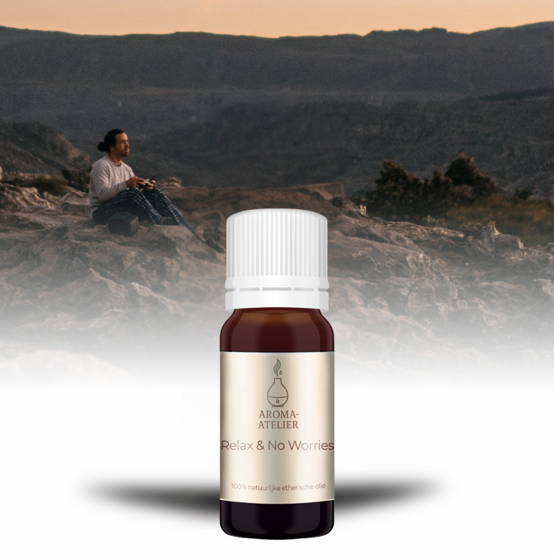 Relax & No Worries - 10 Ml - 100% Natuurzuivere Etherische Olie