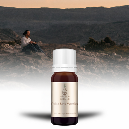 Relax & No Worries - 10 Ml - 100% Natuurzuivere Etherische Olie